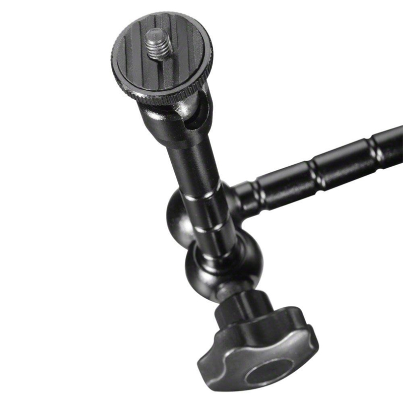 1 Pcs Articulated Arm &amp; 1 Pcs 11 Inch Adjustable Friction Articulating Magic Arm For Dslr Rig Lcd Monitor Led Light