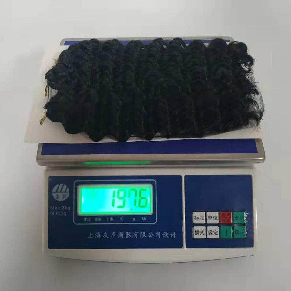 Pelo sintético ombre estilo africano rizos ondas de agua profunda trenzas de ganchillo de 12 pulgadas de largo hebras de trenzado de extensión de cabello