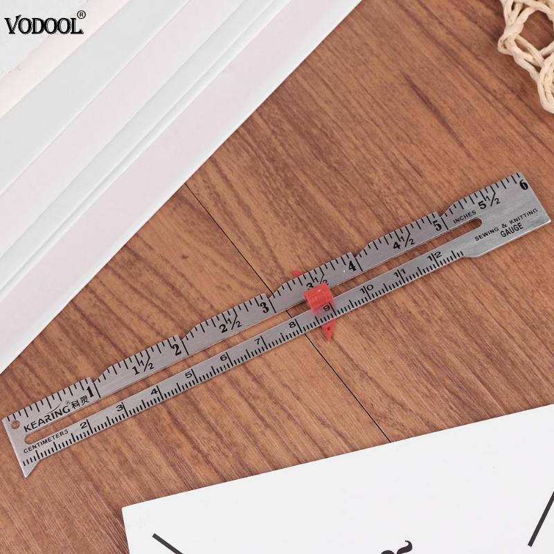 Sewing Foot Sewing 15cm Stainless Steel Metal Straight Ruler Ruler Tool Precision Double Sided Measuring Tool