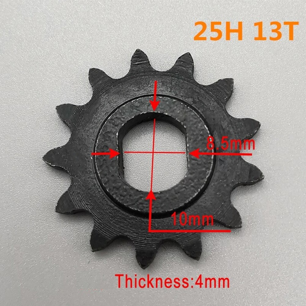Piñón para patinete eléctrico, 9T, 11T, 13T, 25H, piñón de Motor de cadena 25H, Motor de CC para muchos motores de patinete eléctrico, 1 ud.