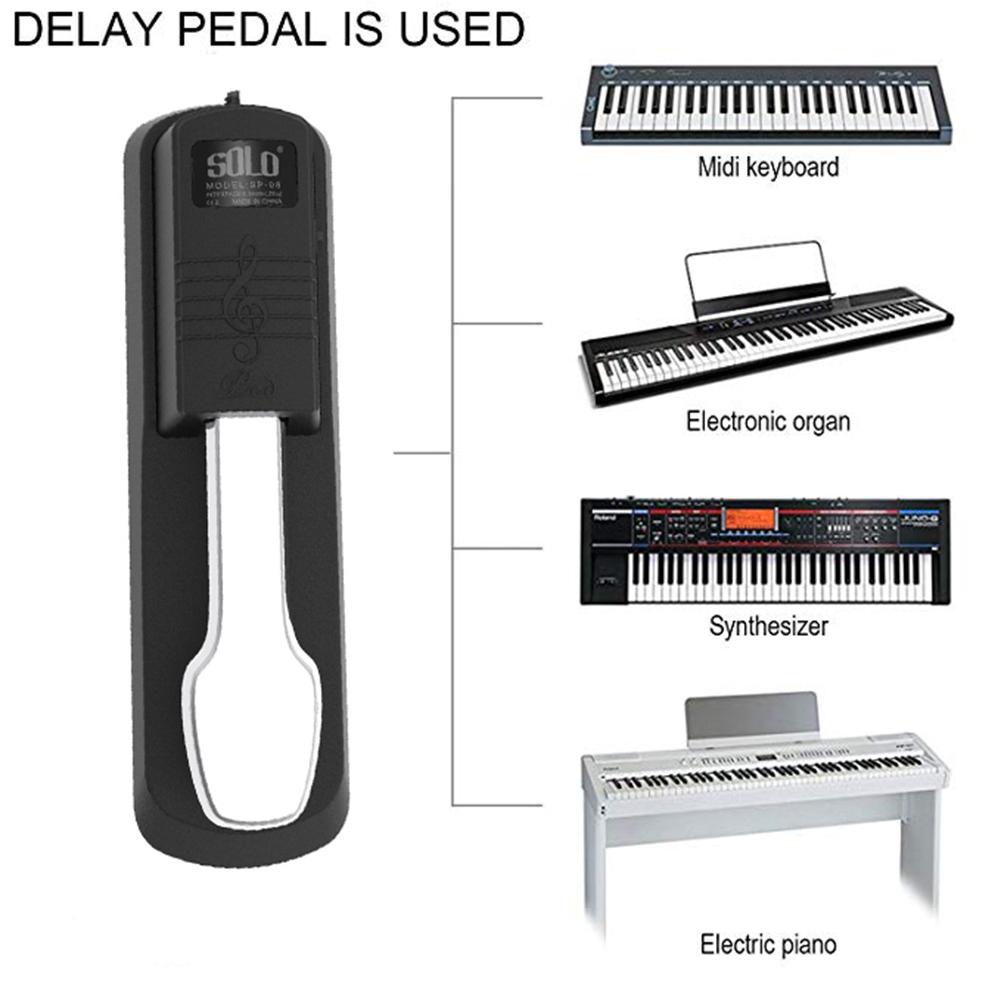 Piano Sustain Pedal Strong Sound Reinforcement Keyboard Synthesizer Keyboard Pedals