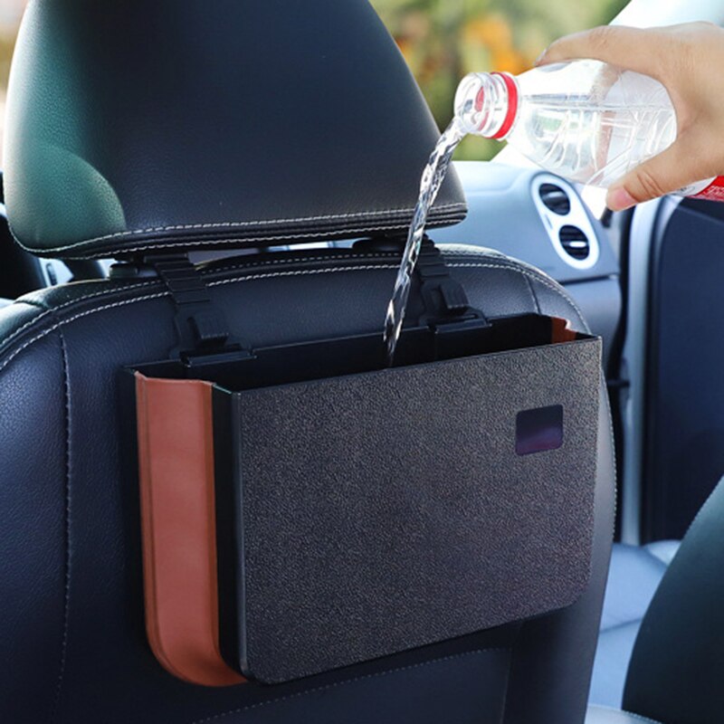 Plastic Mini Trash Bin Car Recycling Bedroom Luxury Bathroom Garbage Bin Hanging Home Lixeira Banheiro Cleaning Accessories