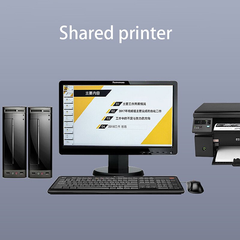 2 Port Hdmi Kvm Switch Dual Monitor 4K@30Hz with 2 USB 2.0 Hub Support Hdcp Wireless Keyboard & Mouse and Hotkey Switch