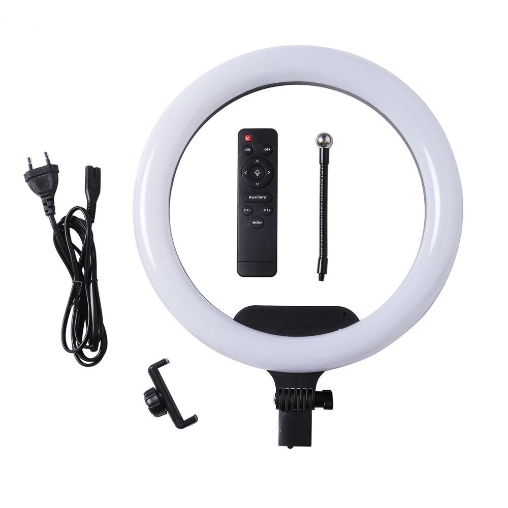 13Inch Foto Studio Verlichting Led Ring Licht 33Cm Remote Fotografie Dimbare Ring Lamp Met Statief Voor Video, make-Up