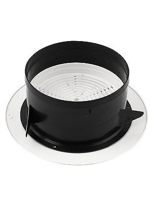 210mm Extractor Fan Adjustable Round Ducting Ventilation Grille Air Vent Cover