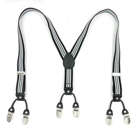 Children's 6 clip Y-type strap clip suspenders