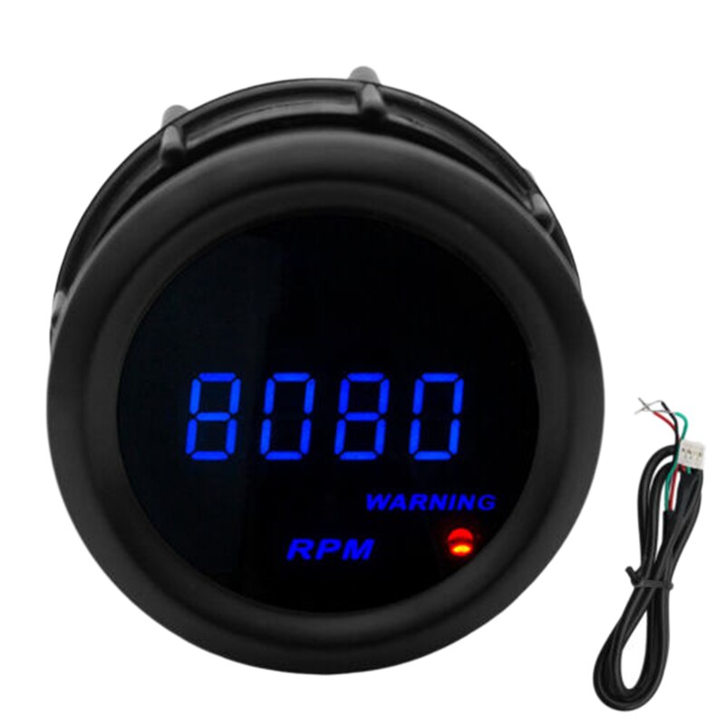 Digitaler LED Drehzahlmesser Mit Tachometer – 220 Produktbild-Vorschau 4