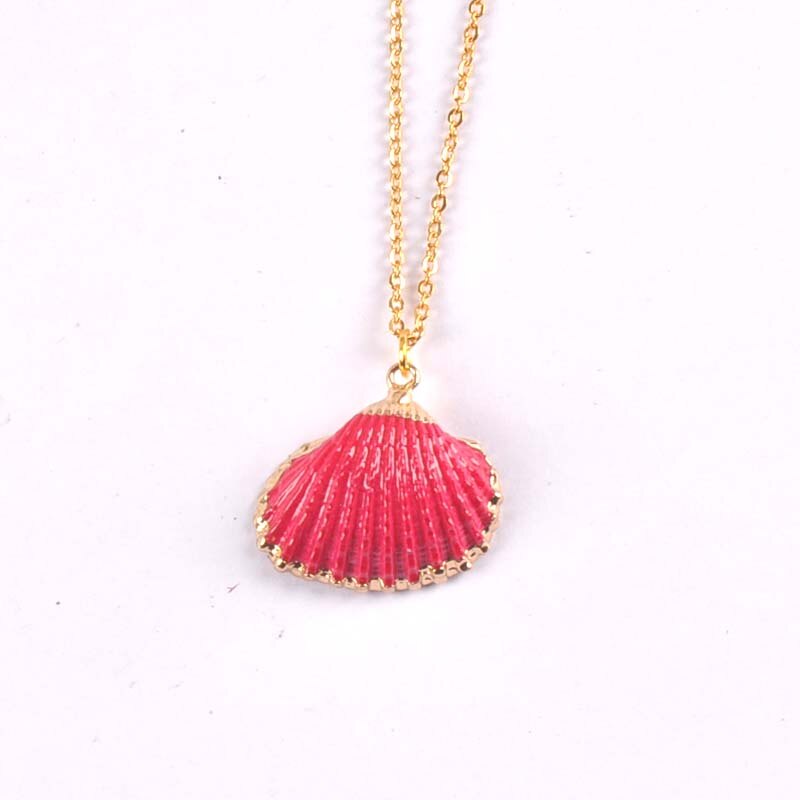 1pcs Conch Seashell shell charm necklace for Women Jewelry Summer Beach Shell Necklace Women cp2687: 6