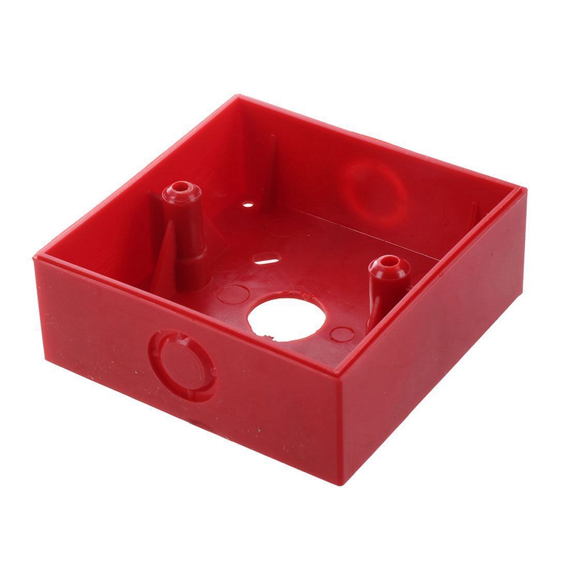 Fire Alarm Break Glass Manual Call Point MCP Pull Station Connect For Fire Alarm Bell Conventional Fire Alarm System Accessories
