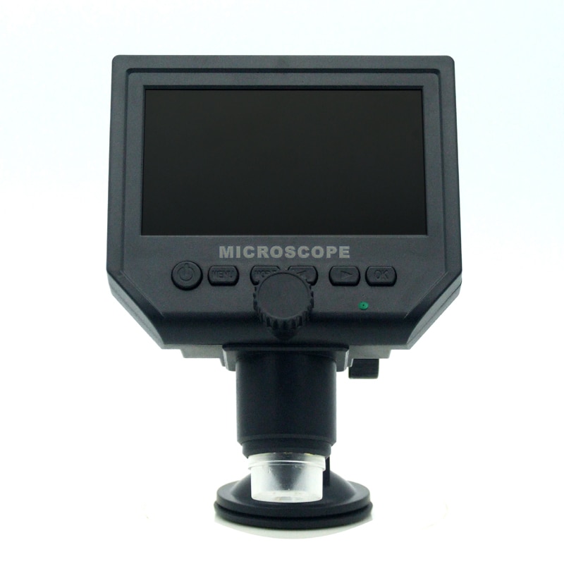 600X 4.3" LCD USB Digital Microscope Portable 8 LED 3.6MP VGA Electronic HD Video Microscopes Endoscope Magnifier Camera