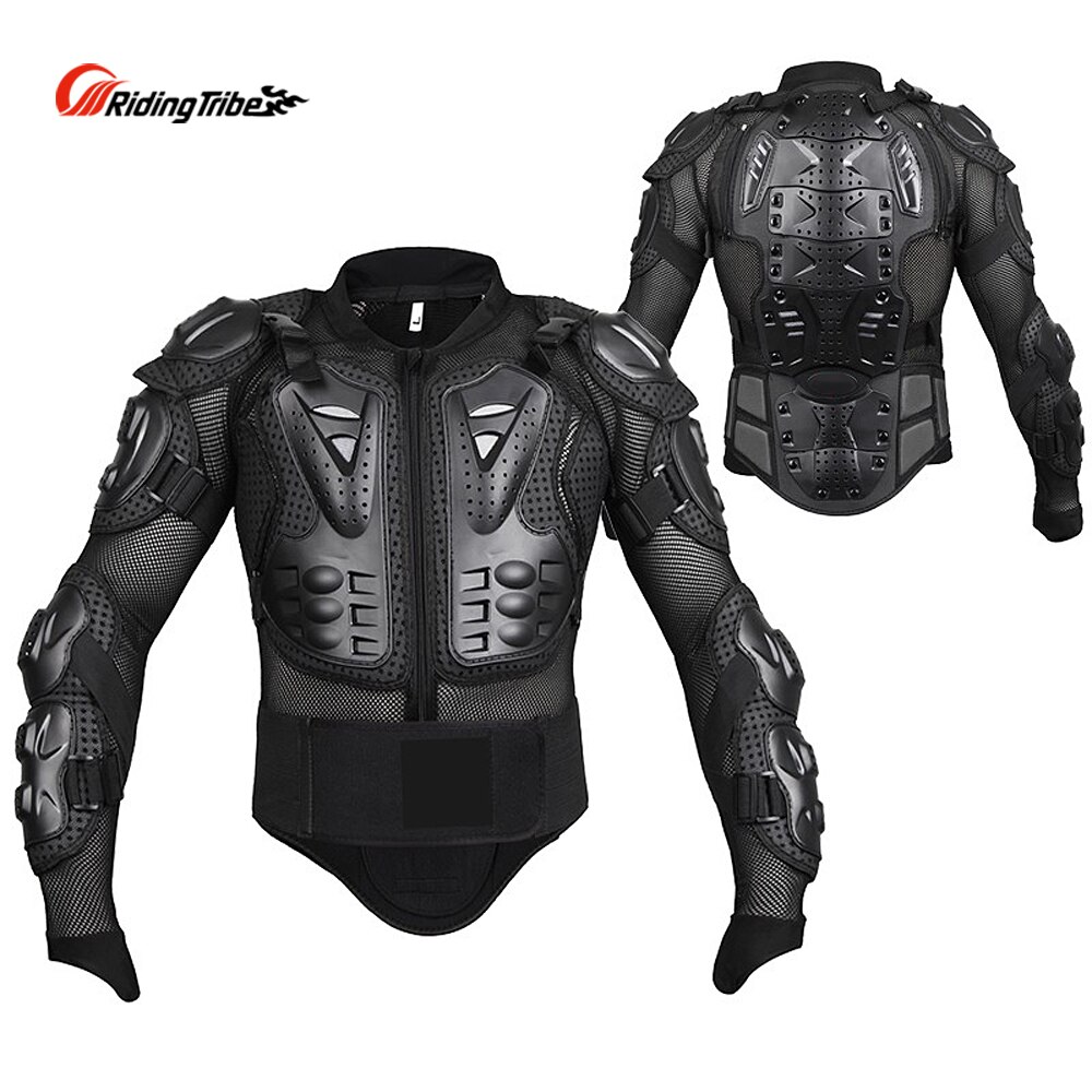 Ridestamme motorcykel rytter kropspanser motocross off-road sikkerhed beskyttelse jakke bryst og rygsøjle beskytter gear sæt