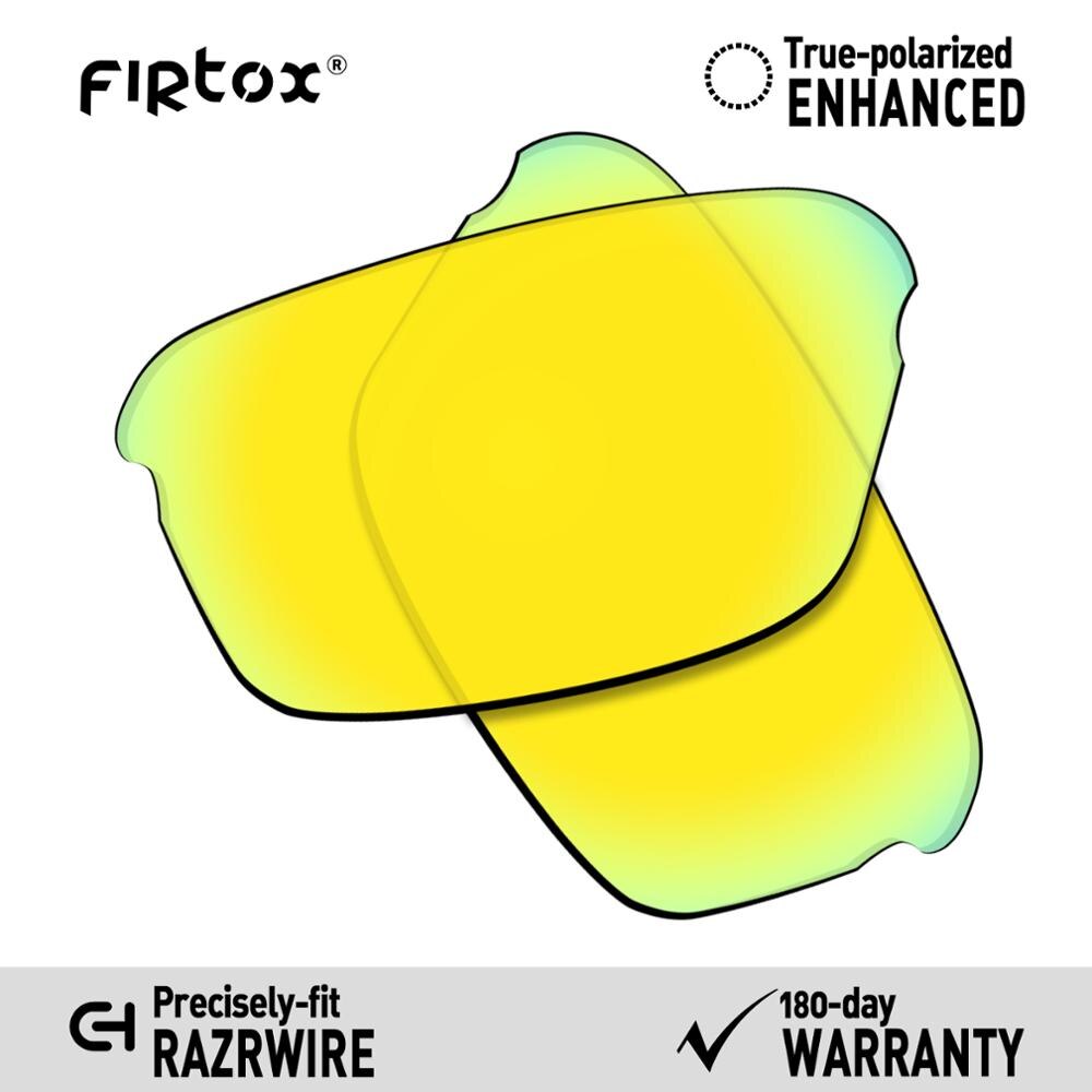 Firtox True UV400 Polarized Lenses Replacement for-Oakley Razrwire Sunglasses (Compatiable Lens Only) - Multiple Colors