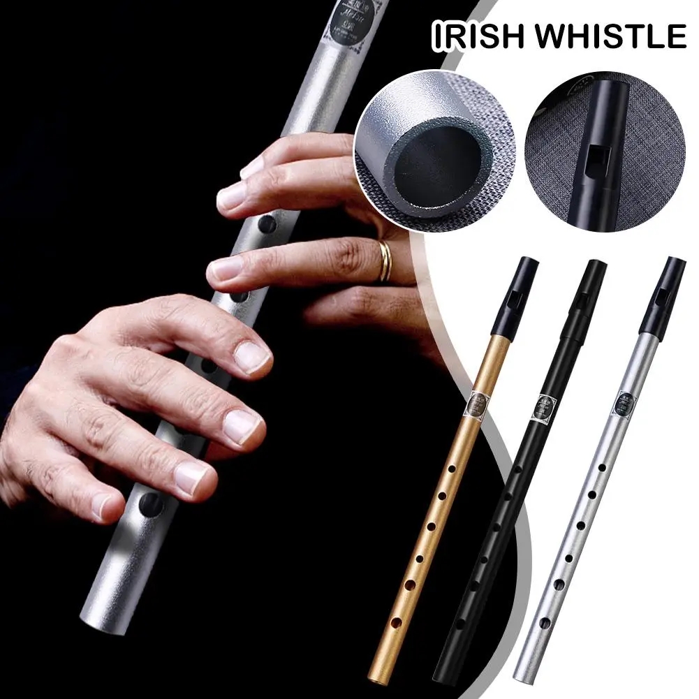 Irish Tin Whistle Key of C D Tin Whistle Penny Whistle Ireland Classical Instrument Easy-to-learn Perfect For Beginners