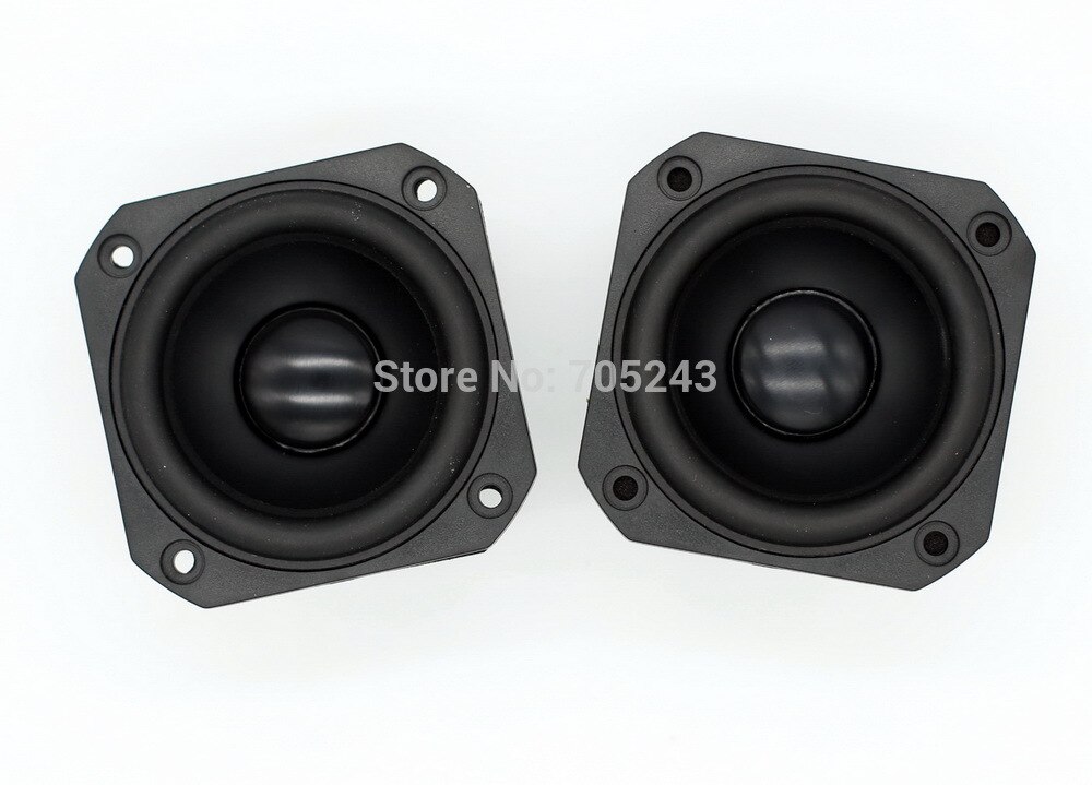 Paar (2 stücke) Melo david audio unvergleichliche P830986 3 zoll aluminun kegel NEO magnet fullrange-stoff lautsprecher freies