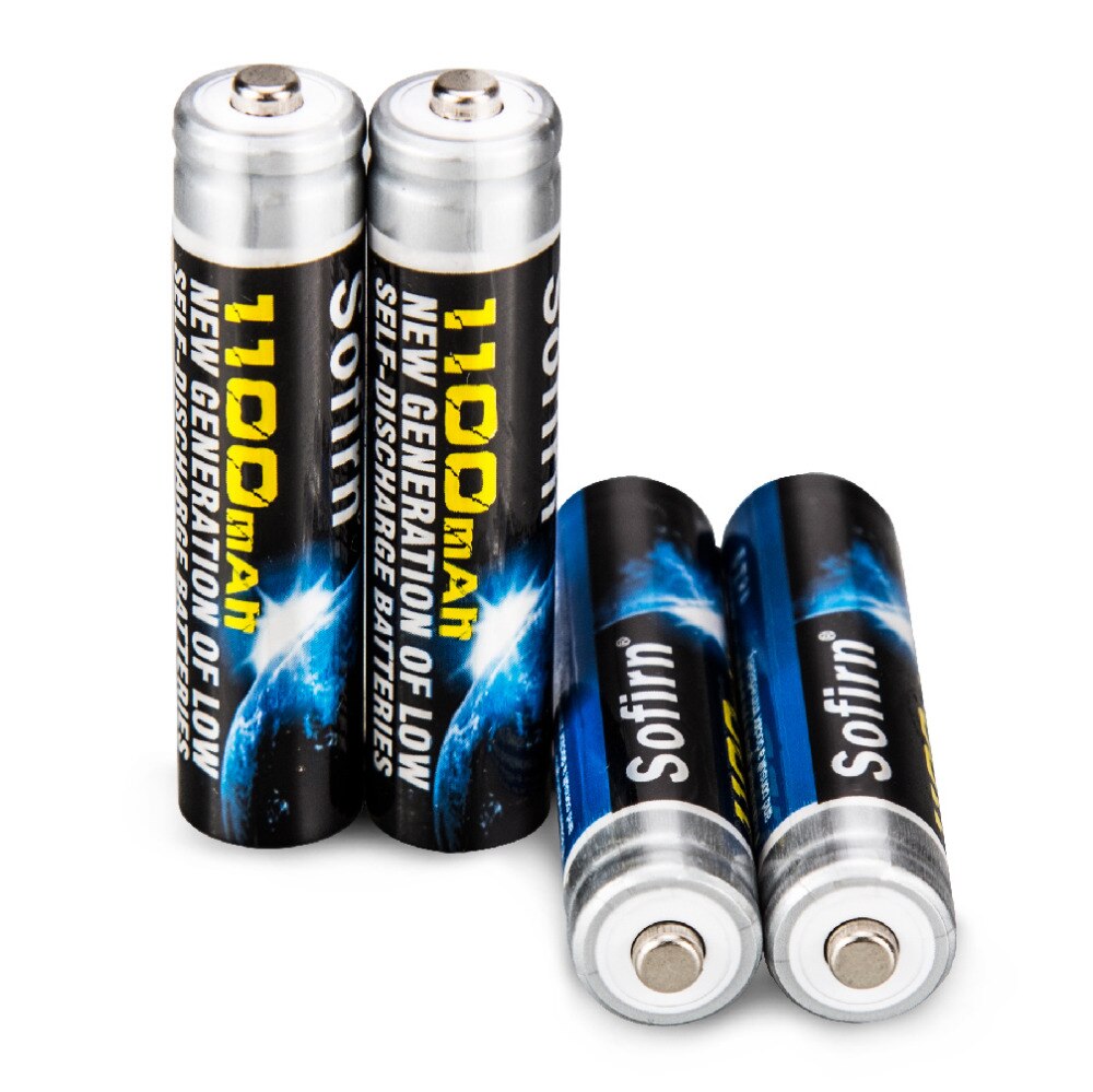 Sofirn AAA Battery 1.2V 1100mAh NI-MH AAA Rechargeable Batteries Disposable Recycled AAA Battery for Flashlight/Toys/Electronics