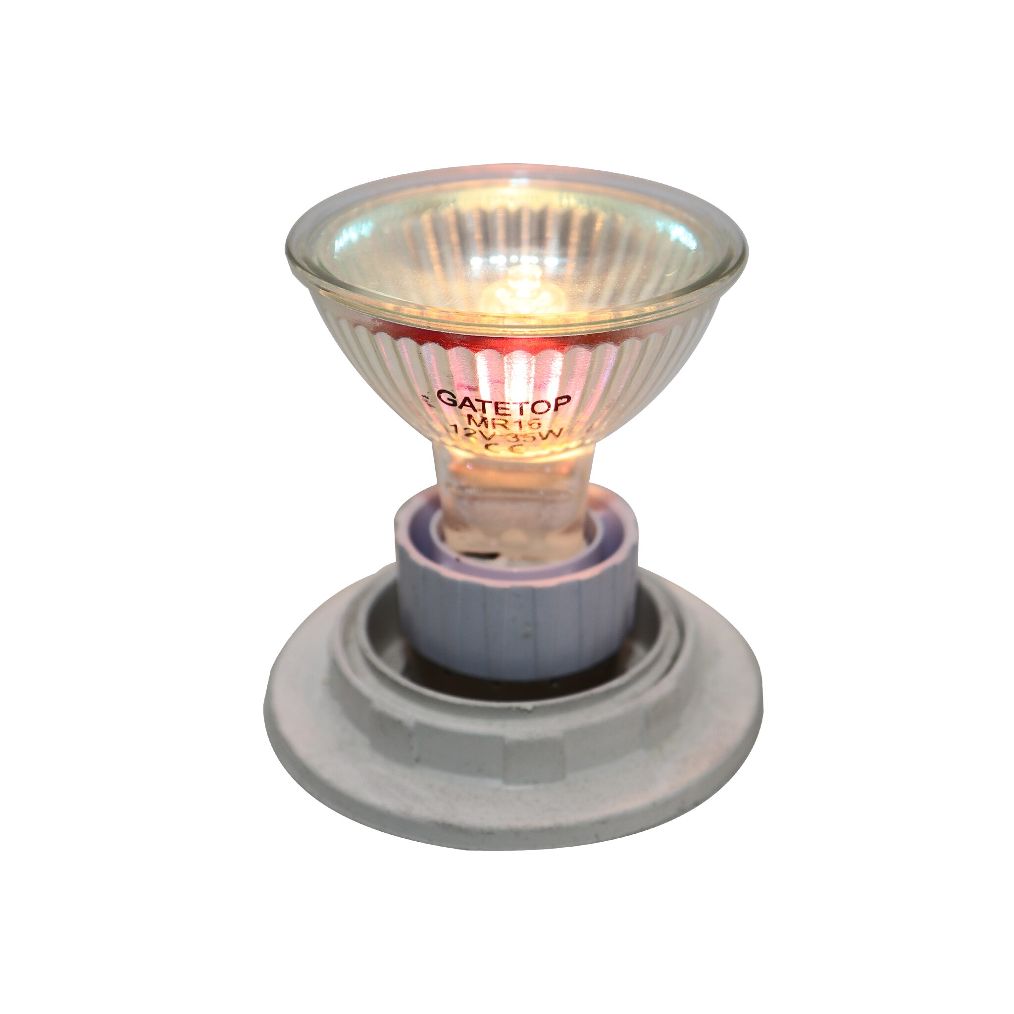 Spotlight Halogen Lamp 8pcs/lot Mr16 35w 12v Energy Saving Gu5.3 Size: Default Title