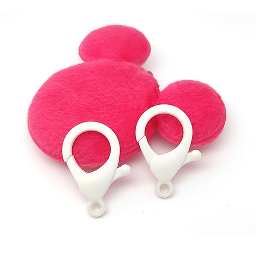 10 Stuks 35Mm Snoep Kleuren Kreeft Sluitingen Haken Sleutelhanger Koreaanse Zoete Sleutelhangers Abs Sleutelhanger Voor Diy Sieraden maken Accessoires