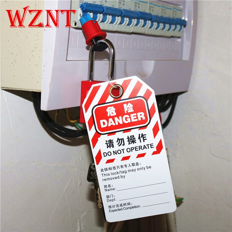 NT-PIS MCB lockout lock dogs, MCB lock ,toggle lock safety circuit breaker lock, pin-in lockout