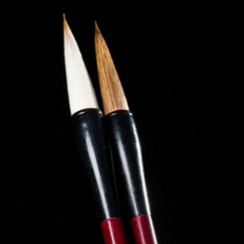 Ruyang Liu Brush Pen Chinese Calligraphy Pen Weasel Woolen Multiple Hair Brush Pen for Calligraphy Writing and Painting