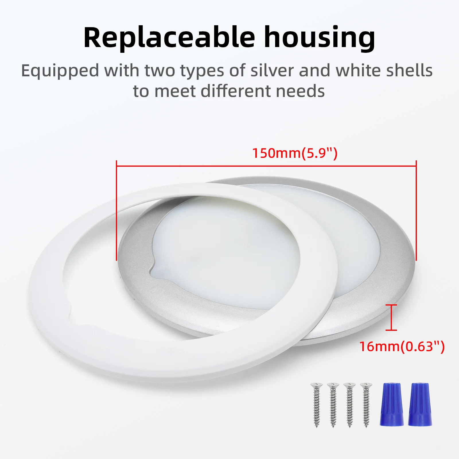 Obeaming RV 12V Reading Light, Dimmable Boat Bedside Reading Lamp, Gooseneck LED Spot For