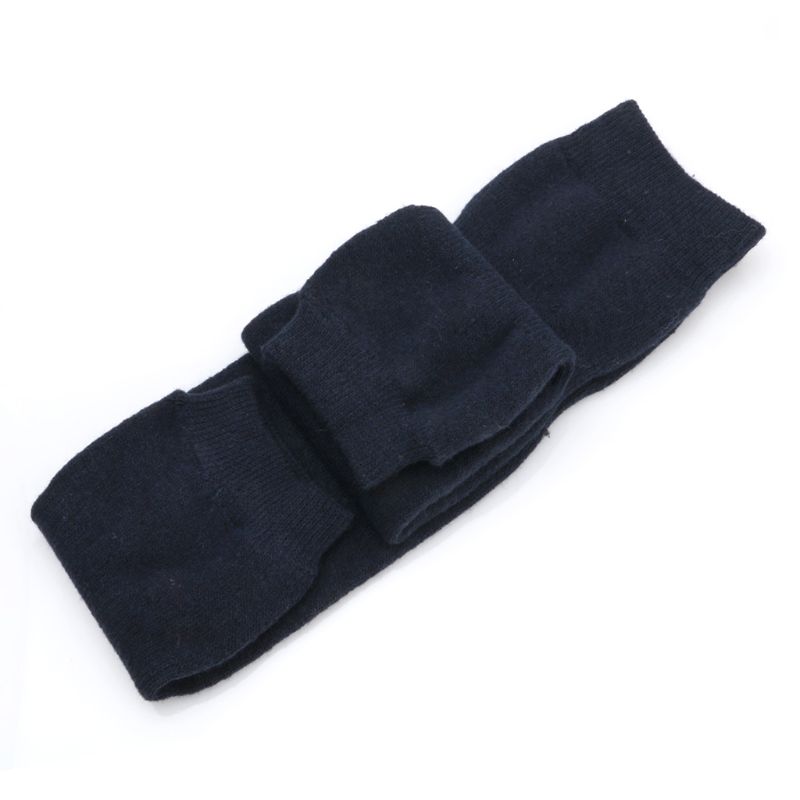 Neue Frauen Männer Warme Kaschmir Wolle Knie Wärmer Bein Oberschenkel Hohe Pad Leggings 4 Farben: DB