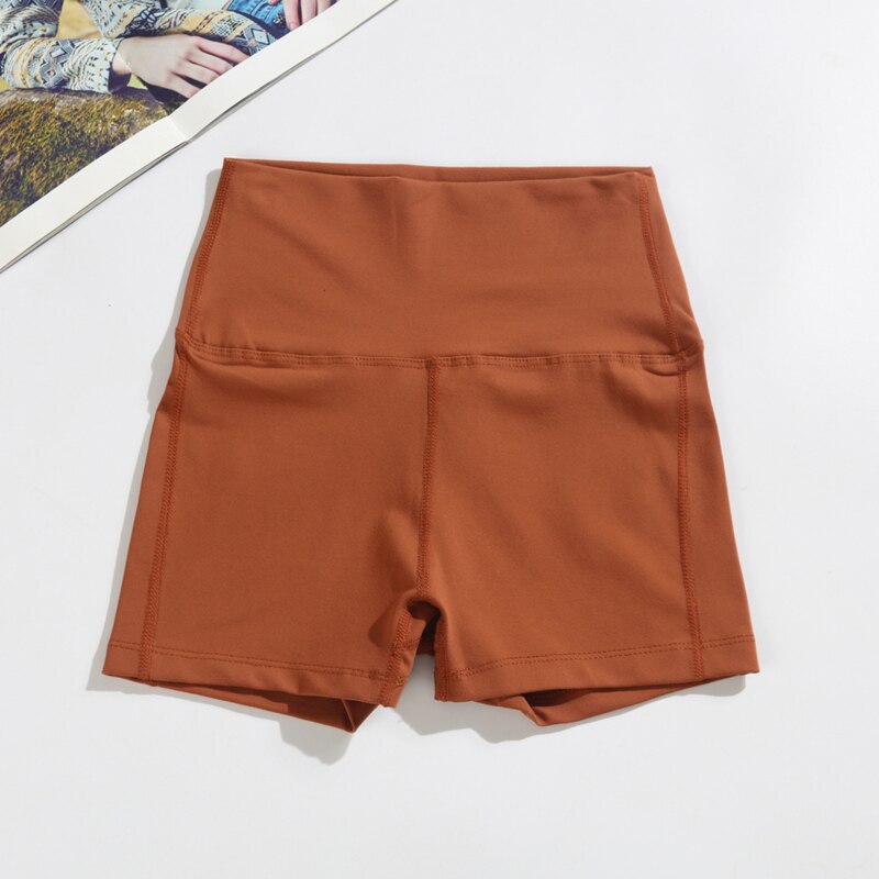 Heiße Frauen Casual Hohe Elastische Taille Engen Fitness Dünne Dünne Tanzen Shorts Einfarbig Übung Shorts Weibliche Mädchen Sommer Herbst