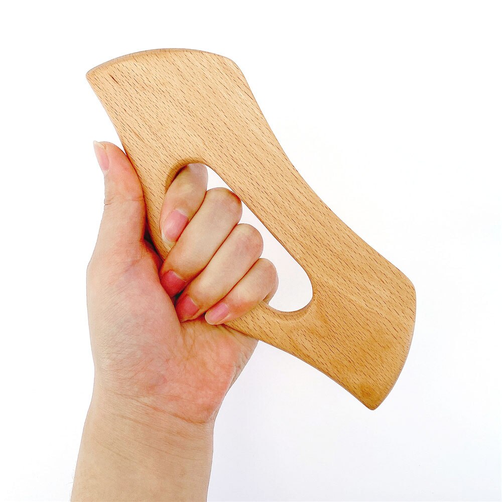 Planche de Massage Gua Sha en Bois, Outil de Thérapie Corporel Amincissant