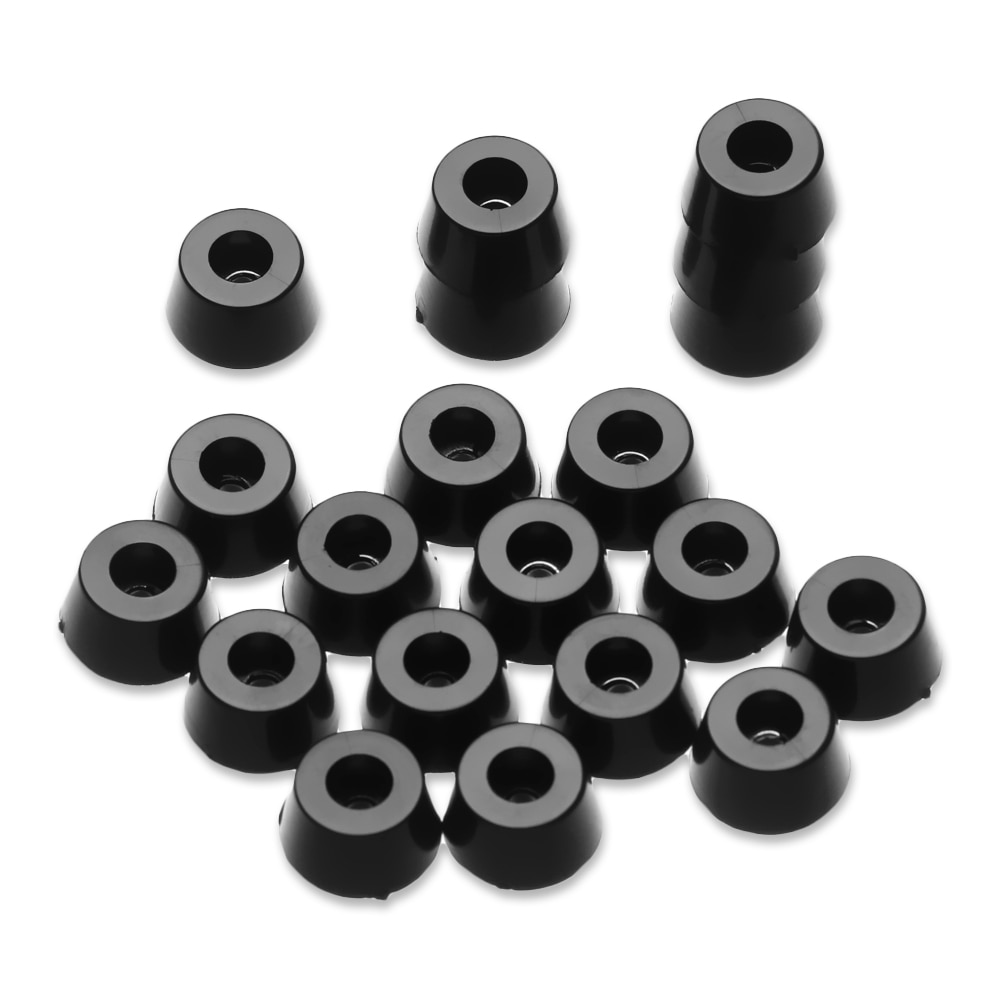 20 piezas antideslizante de goma para mesas, almohadillas para patas de muebles, alfombrilla para azulejos, muebles