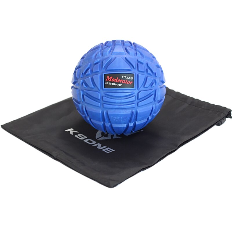 KSONE Massage Ball Roller Deep Tissue,Muscle Release Trigger Point Therapy Ball 4.75Inch Texture Surface Hard Roller Ball
