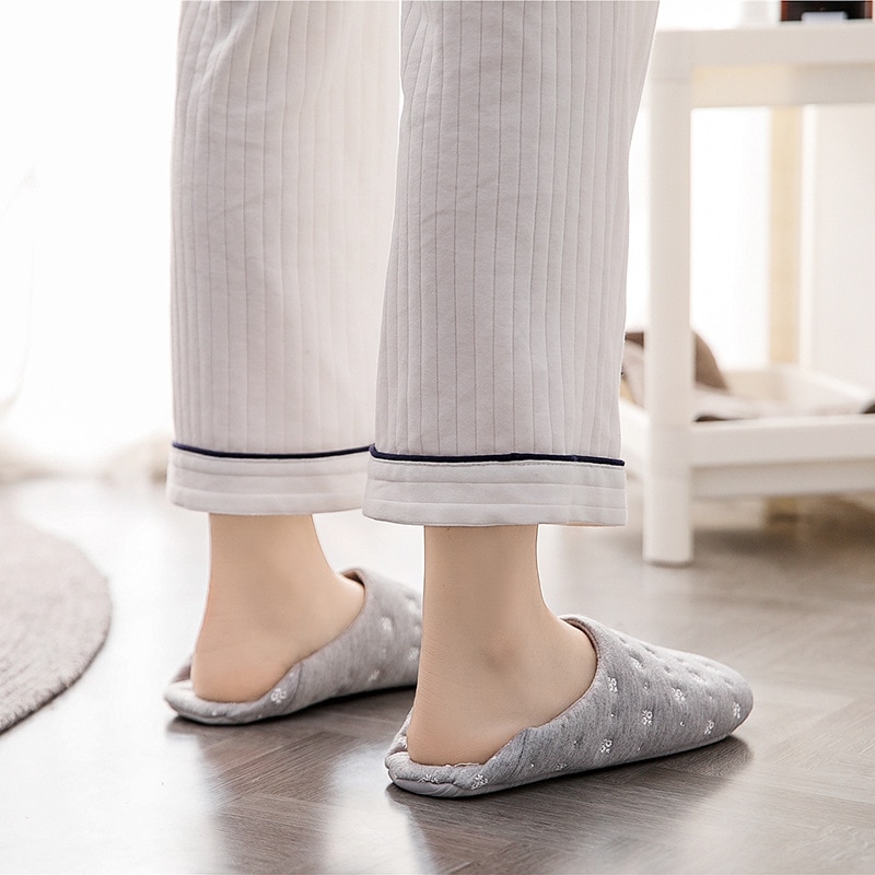 Zapatillas de casa suaves japonesas simples de elefante, zapatos de oficina informales para mujer, zapatillas, Tobogán de interior cómodo antideslizante para mujer