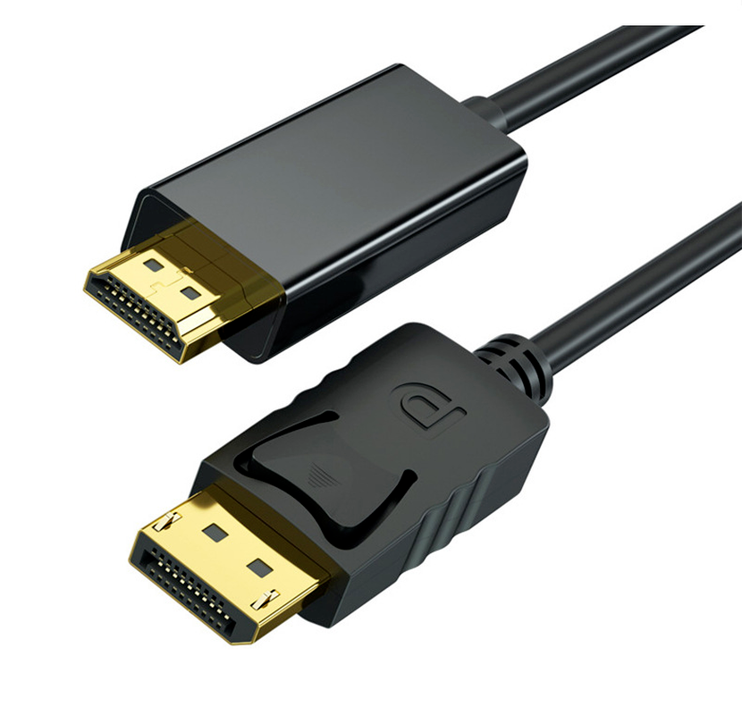 Displayport Naar Hdmi-Compatibele Kabel 1.8M 1080P Display Port Dp Naar Hdmi-Compatibele Kabel Voor Aansluiten laptop Om Projectoren