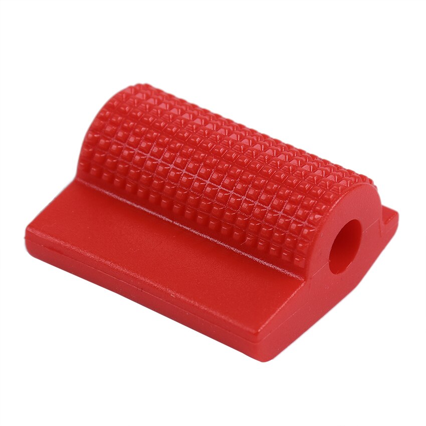 Pédale de changement de vitesse universelle pour moto, couvercle en caoutchouc, protecteur de chaussure, cheville, manchon en Gel: Rouge
