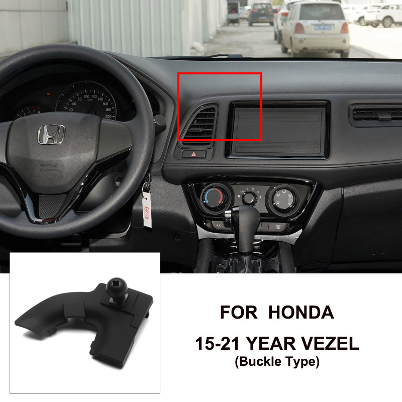 Para honda suportes de telefone do carro base de montagem suporte accord 2004-2024, crv 2008-2024, civic 2006-2024, ajuste jazz 2008-2022