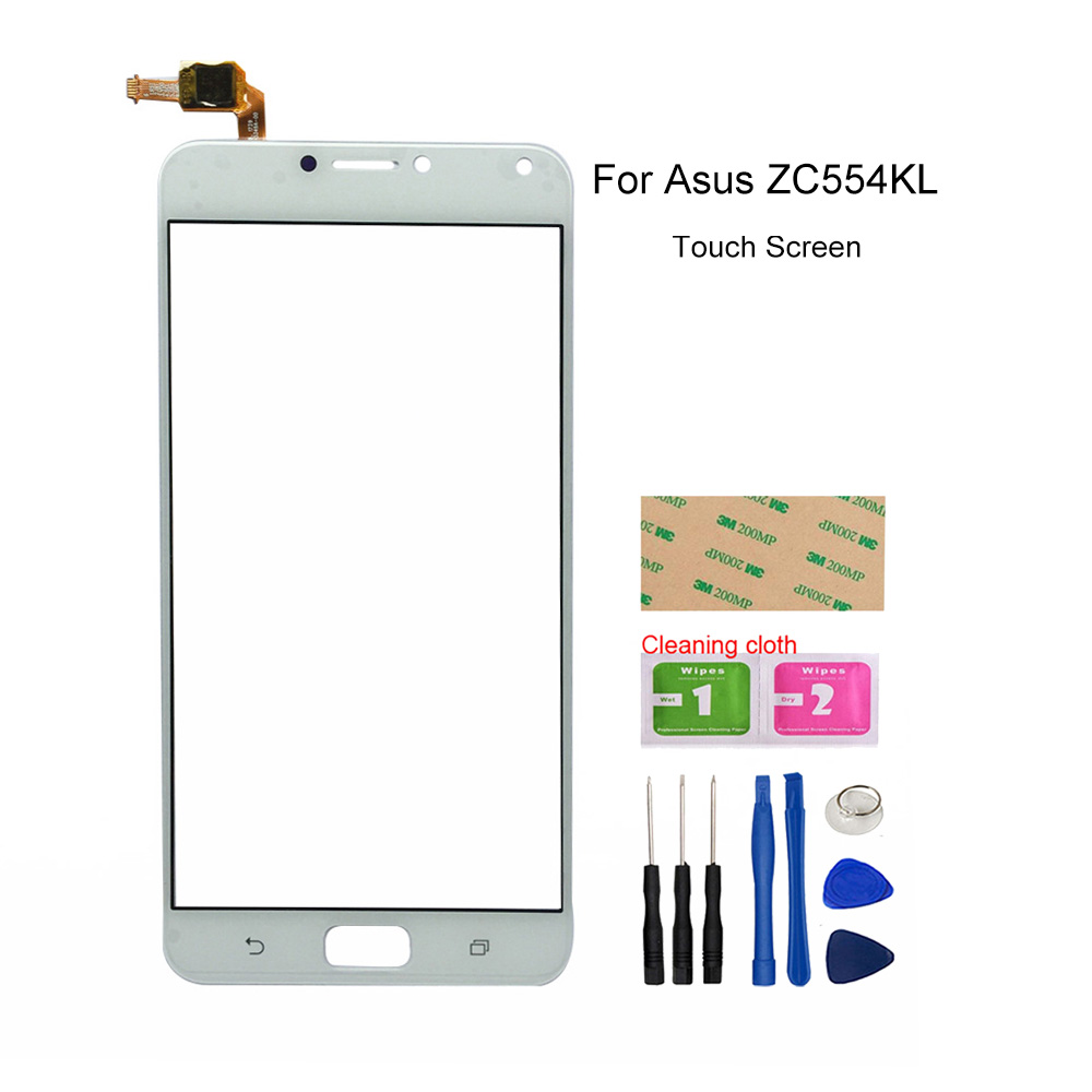 Écran tactile de remplacement pour Asus Zenfone 4 Max ZC554KL,: White With Tools