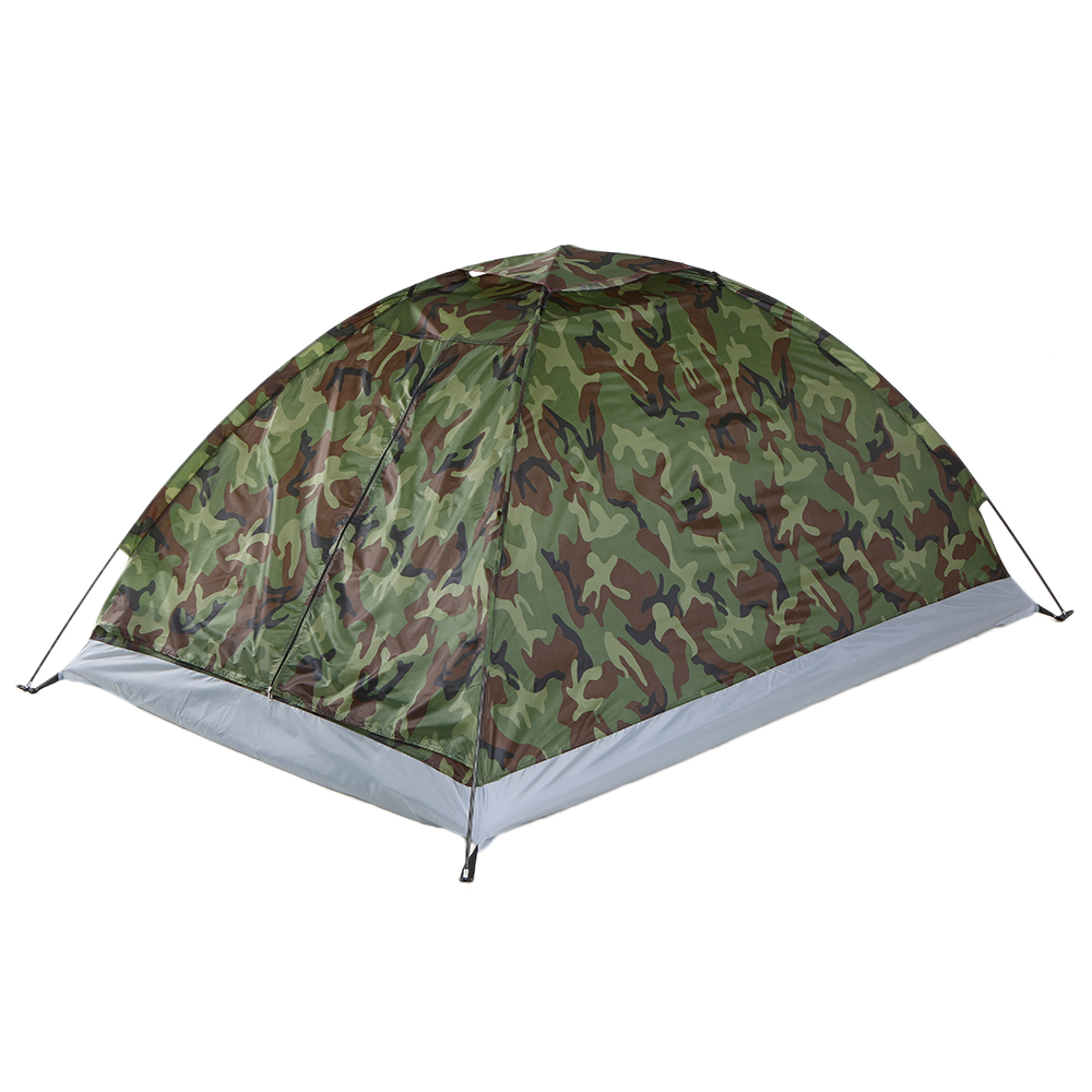 TOMSHOO-tienda de campaña impermeable para 2 personas, 200x130x110cm, pu1000 mm, tela de poliéster, una sola capa, para acampar al aire libre y senderismo