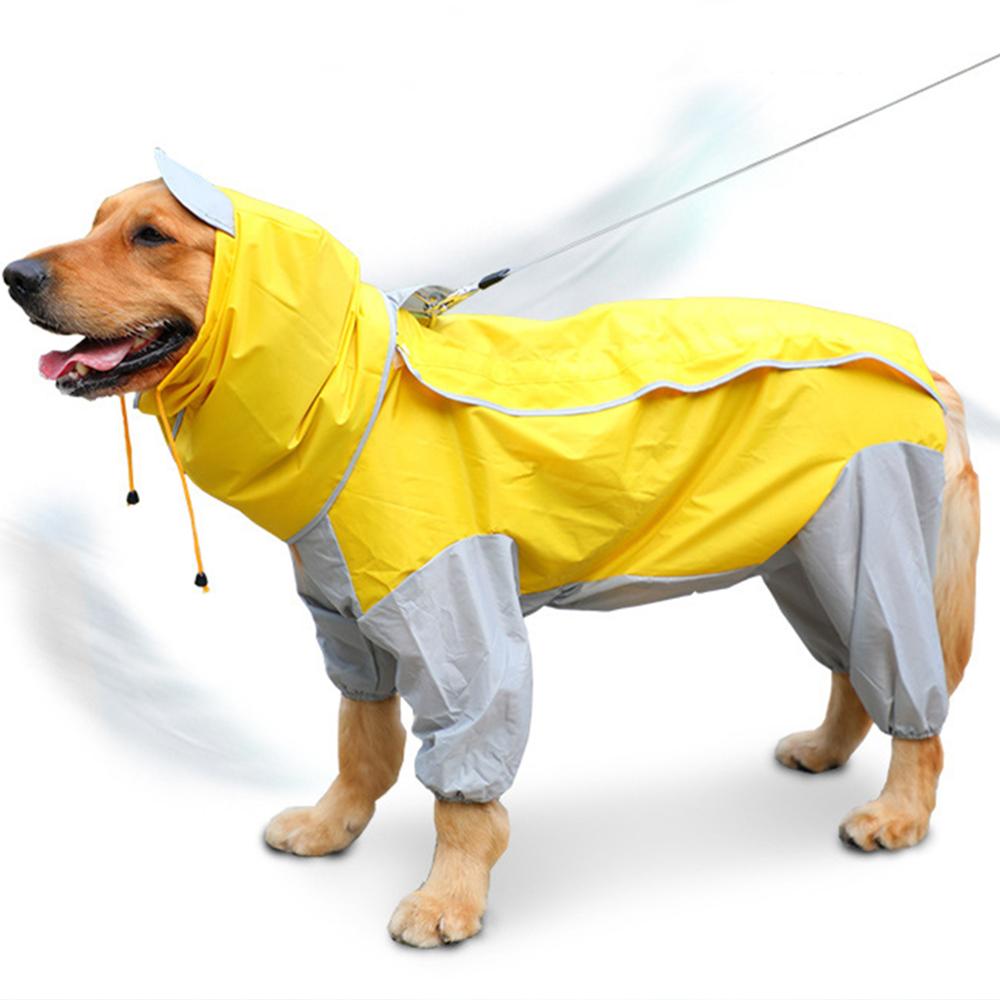 Grote Hond Regenjas Viervoetige Waterdicht Grote Hond Regenjas All Inclusive Medium Hond Poncho