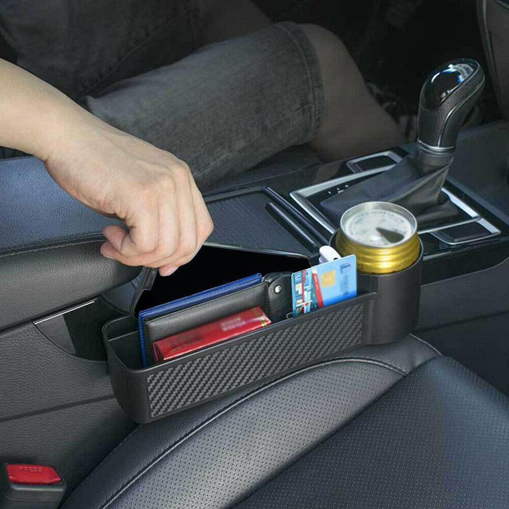 Car Storage Tools Black Auto Car Catcher Filler Organizer Tidying Suv Box Drink Pocket Holder Pocket Stowing Stora I0u3