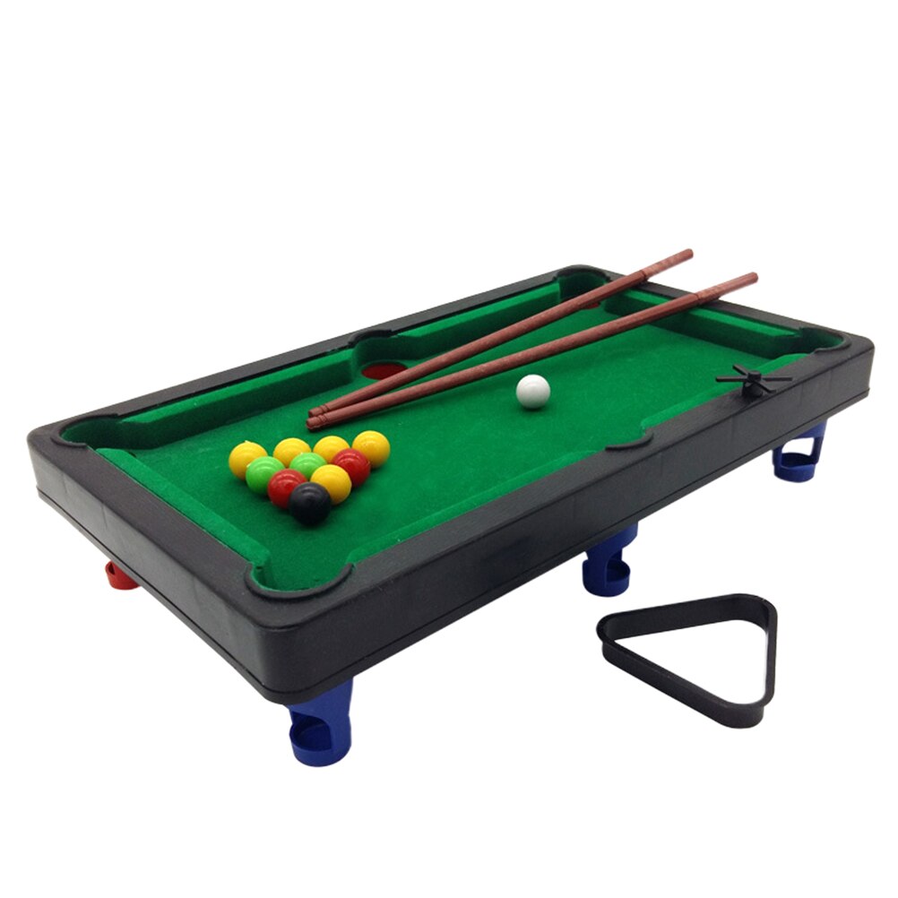 1Pc Miniature Tabletop Billiards Parent-Child Interaction Tabletop Toy Ball Educational Toy For Kids