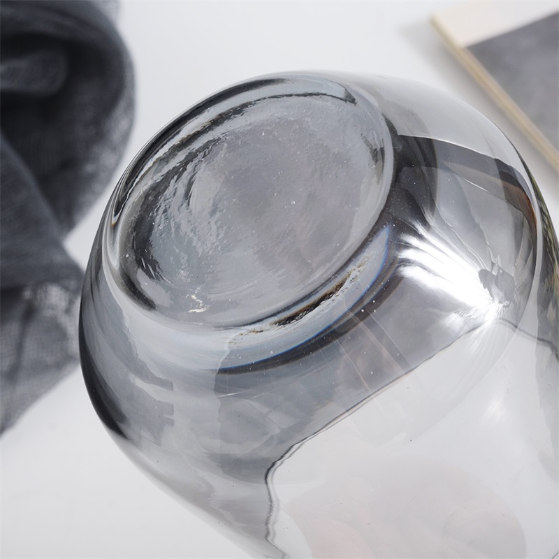 Upspirit grå plating whisky drikkeglass vann kaffe melk drinkware glass til hjemmet vodka ølbar hotell glass kopper sett