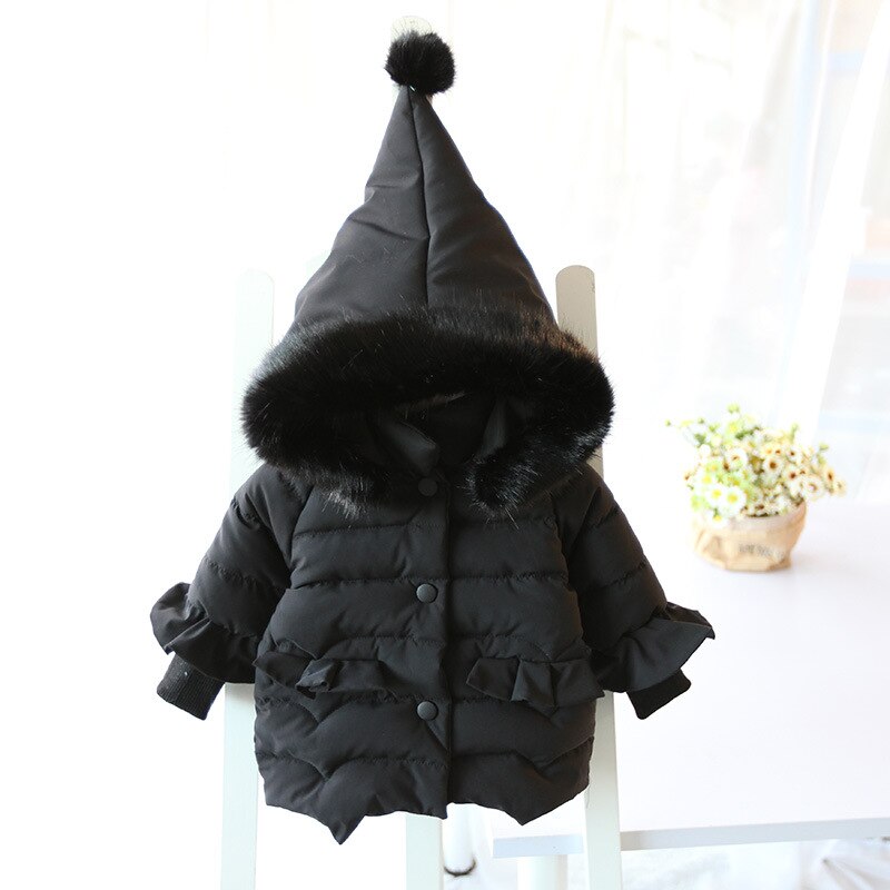 Jas Meisje Baby Hoodie Dikte Herfst Winter Baby Jas Baby Jas
