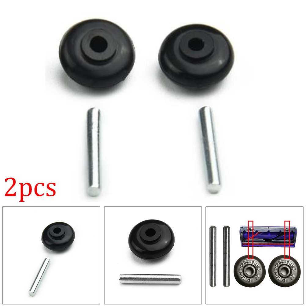 2* motorisierte bürstenköpfe, achsen und rollen, kleine räder für dyson  dc35 dc44 dc45 dc59 dc62 v6 sv03 sv05 sv06 reinigungsaufsätze