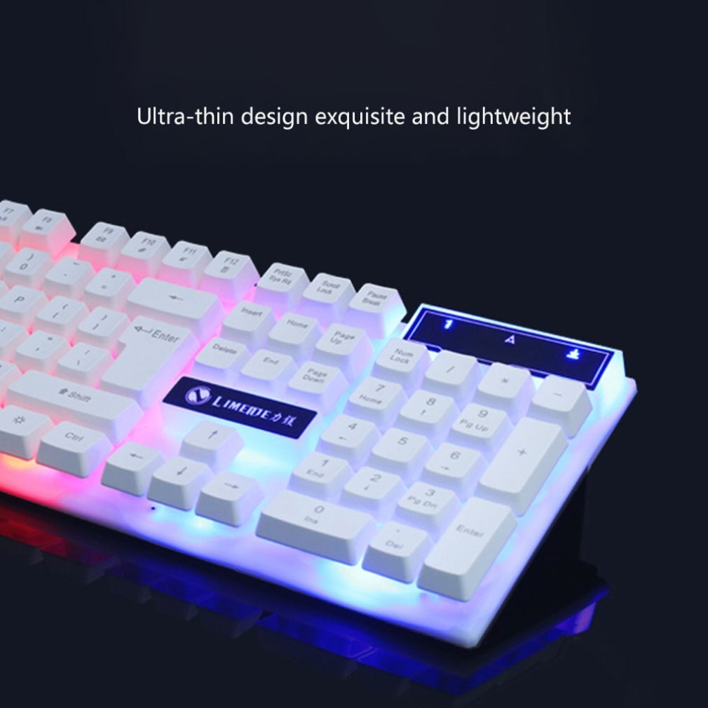 Gtx300 Backlight Suspension Game Keyboard Mouse Mechanical Touch Keyboard Glow Keyboard And Mouse Set
