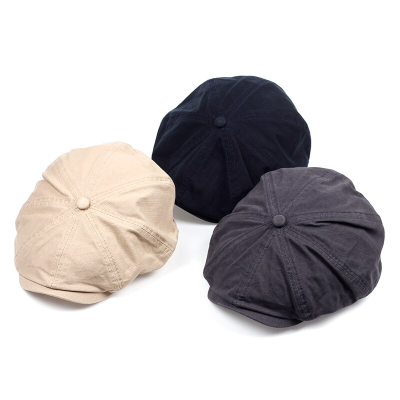 VORON casual brand hats unisex cotton beret cap outdoor autumn winter berets hats cap hat