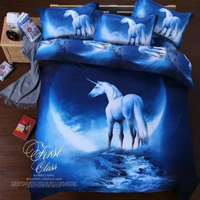 Housse de couette imprimée en 3D, double taille, Queen Size, avec taies d'oreillers, ensemble de literie, univers nocturne, Cosmos Galaxy, 2 pièces/3 pièces: S3 / Queen 200x230cm