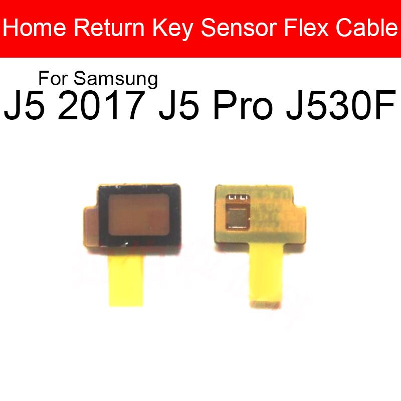 Navigator Terugkeer Sensor Voor Samsung Galaxy J1 J100 J2 J3 J4 J5 J7 Max Pro Return Key Home knop Flex Kabel Onderdelen: J5 2017 J5 Pro J530F