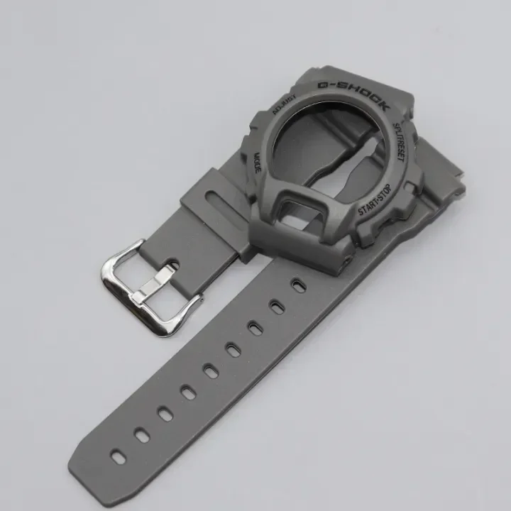 Funda de silicona para Casioak, correa de repuesto de resina para GW-6900A, G-6900B, GLX-6900GB, DW6900, accesorios de bricolaje: Medianoche azul