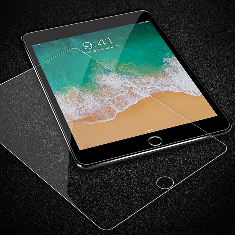 9H Gehärtetem Glas Für iPad Air 4 10,9 zoll 2,5 D Volle Abdeckung Screen Protector Für iPad Pro 11 Air 2 3 MiNi 5 4 3 2 10,2 Glas