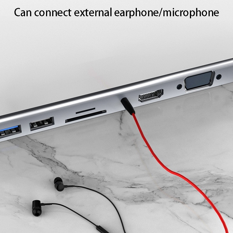 Moyeu 11 en 1 Type C USB C3.0 moyeu multifonction type-c Station d'accueil HDMI HD Vga Hub