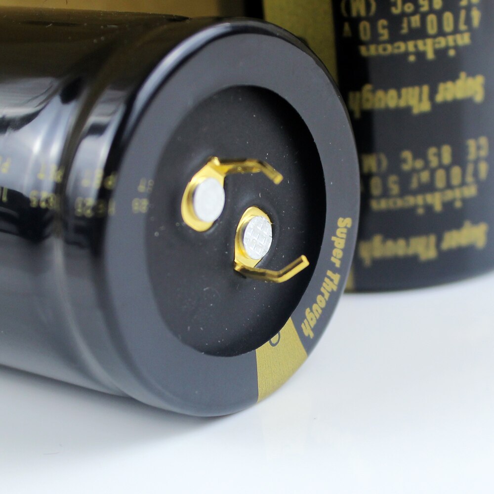 2PCS NICHICON KG Super Through 50V4700UF 35x50mm Type III 4700UF 50V audio amplifier filtering 4700UF/50V Golden feet 4700U