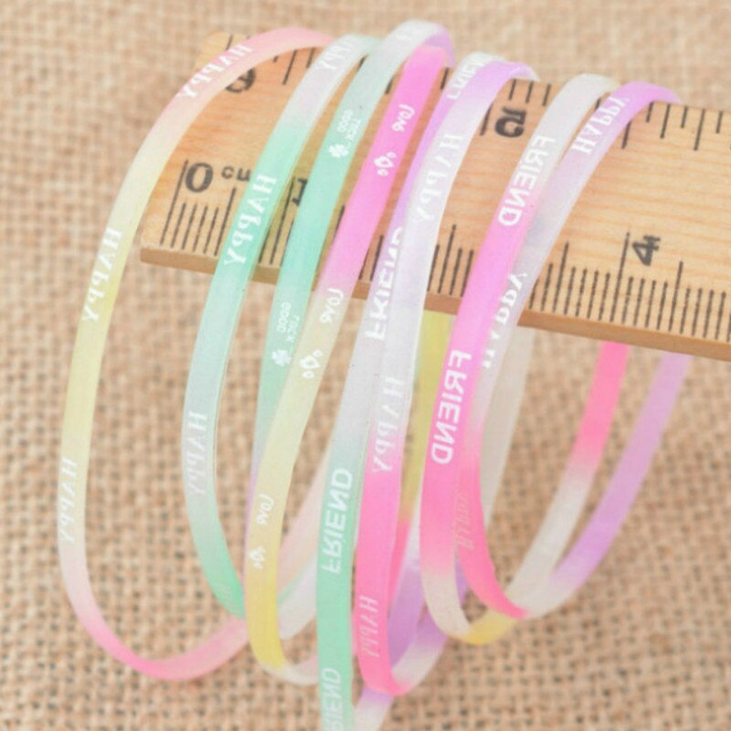 1pcs Luminous Bracelet Luminous Toys Light Flash Toys Wrist Hand Take Dance Party Dinner Party Christmas Kids